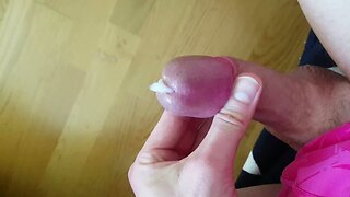 Shooting My White Thick CUM + Slideshow!