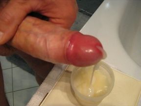 More cum on frozen semen