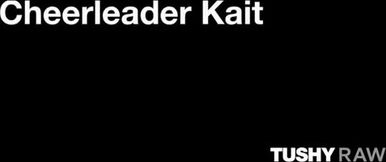 Cheerleader Kait's Playful Adventure: A Petite Blonde's Intimate Experience
