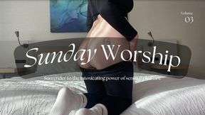 LOCKTOBER SUNDAY WORSHIP VOL 03- Femdom POV by Sadistichoneyb Miss Honey with Mantras, Mesmerizing Body Worship and Chastity Tease