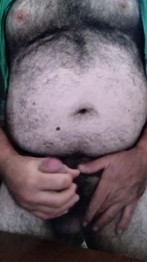 cumshot on the table