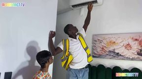 My Plumber Fixed My Licking Sink I Serve Him Delicious Lunch with My Pussy Took Me From Behind While Dinner Was Cooking