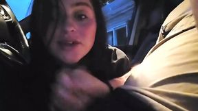 In Our Car &mdash;  Talking to Hubby About the Last Time I Fucked and Sucked Another Cock&#x1F32D;  Super Hot &mdash;  I Post Often!