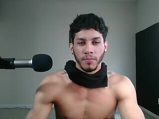 Hot Hung Kevin Wanks and Cums