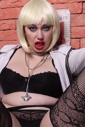 You should tell your wife she can fuck other men because you can never please her