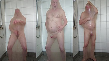 Pissen, Wichsen und Abspritzen im Nylonstrumpf für den Körper