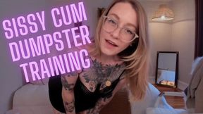 Sissy Cum Dumpster Training