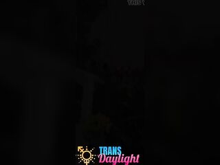 Golden-haired Trans Beauty Brings Her Lover Home, Sucks Her Rod, Then Screws Her Hard, Ending with a Creamy Finish