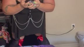 Playing in my stockings