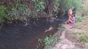 A Meeting Between Strangers at the Creek Ends in Unexpected Sex