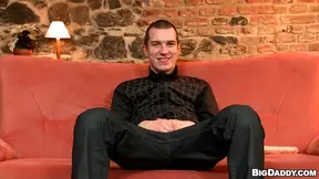 Masculine Gay Stud Giving The Massive Cock A Perfect Blowjob