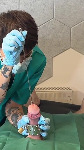 Double Domme Medfet Sounding Exam and Treatments with Madame Li Ying and Our Patient