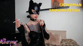 Catwoman smoking art