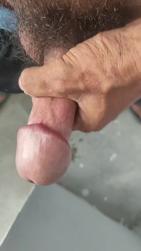 Straight out the water.