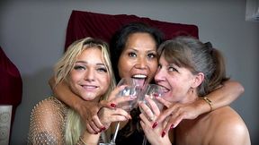 gangbang cum-cock(tail) - cathaleya & nicci fucked bareback