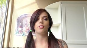 scarlett mae rims mike hunt before cowgirl facial