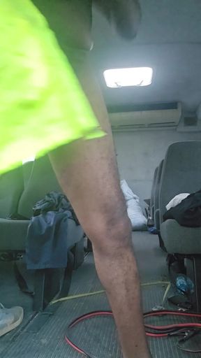 Stunning moment from &quot;Offsite nutt mini bus&quot;