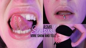 Sensual ASMR Vore Show and Tell by HannyTV from World of Vore