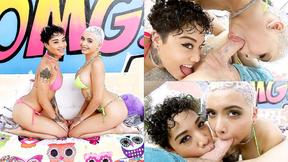 Aaliyah & Honey Go A Little Crazy On A Meat