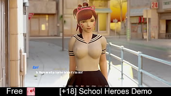 School Heroes: Naughty 18+ Visual Novel session