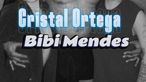 Mini Divas Bibi Mendes and Cristal Ortega having fun and getting it