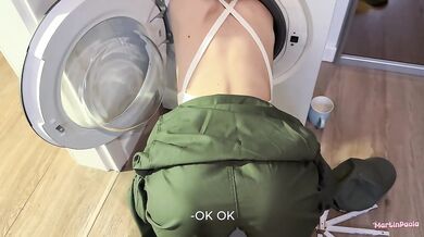 The Step-Sisters Secret Service tried to fix my washing machine! Stuck?