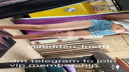 NEW Hiddenlust viral girl dirty dare in cafe shop