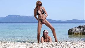 3 on the secret beach