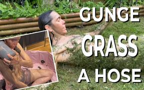 Gunge, grass cuttings and a hose