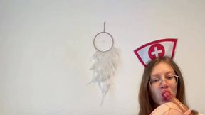 Community Creator
 @tinaprettyy @Sextoy in the mouth and #Glasses #Shaved Pussy #Nurse #Stockings free video hardcore | Tik.Porn
