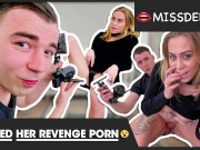 WANNA SEE? My boyfriend cheated on me, now THIS IDIOT rails me: Anouk Maze! MISSDEEP