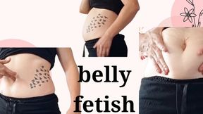 Playing with My Tummy: Belly Fetish & Navel Play