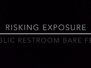 Public restroom bare feet - You never know what could be happening in the stall right next to you