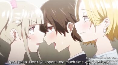 Creampie ruins tight anime hentai with big tits