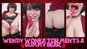 Wendy Wonka Torments A Gummy Bear - MKV