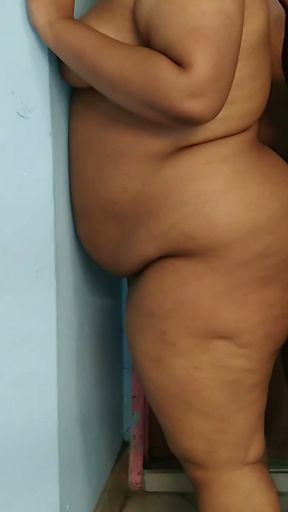 Aditi Aunty washing clothes without a Blouse when neighbor boy came &amp; fucked her - Huge Boobs Indian 35 year old Desi&hellip;   Clip 3