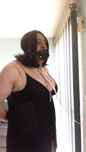 Crossdresser in baby doll