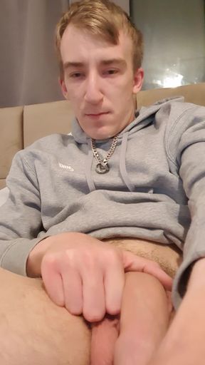 Skinny Lad with Tight Arse Massive Cock