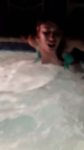 Hot Tub Orgasm Part 3