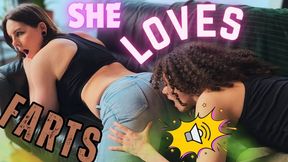 Ass Smelling and LOUD Stinky Face Farts