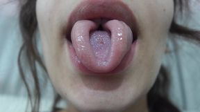 my indian stepsister show me inside her mouth her tongue and teeth