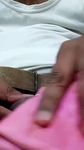 Satin Silk Handjob Porn - Satin Silky White Suit Rub on Dick Head (86)