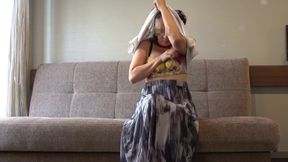 Thick wife takes anal pleasure in steamy training session with Fumi