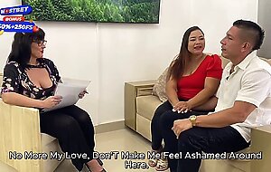 Swinger couple in couples therapy with psychologist Montse Swinger ends in threesome