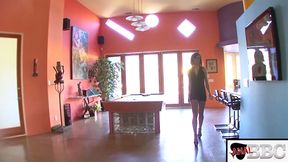 Horny MILF Cecilia Vega takes four BBCs up her ass in interracial anal blowbang
