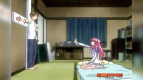 ”Huge titted hentai hottie lost her virginity with creampie”