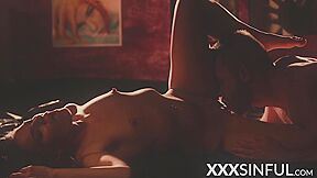 Natural Tits Hottie Sensually Fucked Cowgirl Style After Bj