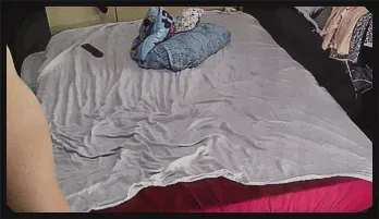 Hairy Brunette MILF Solo – Sensual Self-Massage & Shave