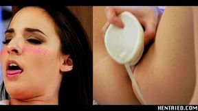 Real Life Hentai Full Ahegao Explosion Creampie Huge Dildo Bukkake