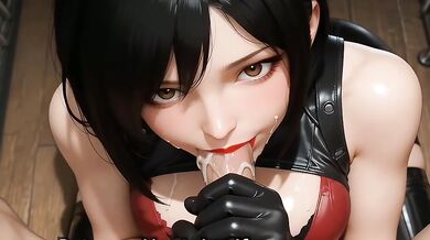 Ada Wong's Deepthroat Mission – Resident Evil Slut Takes It All